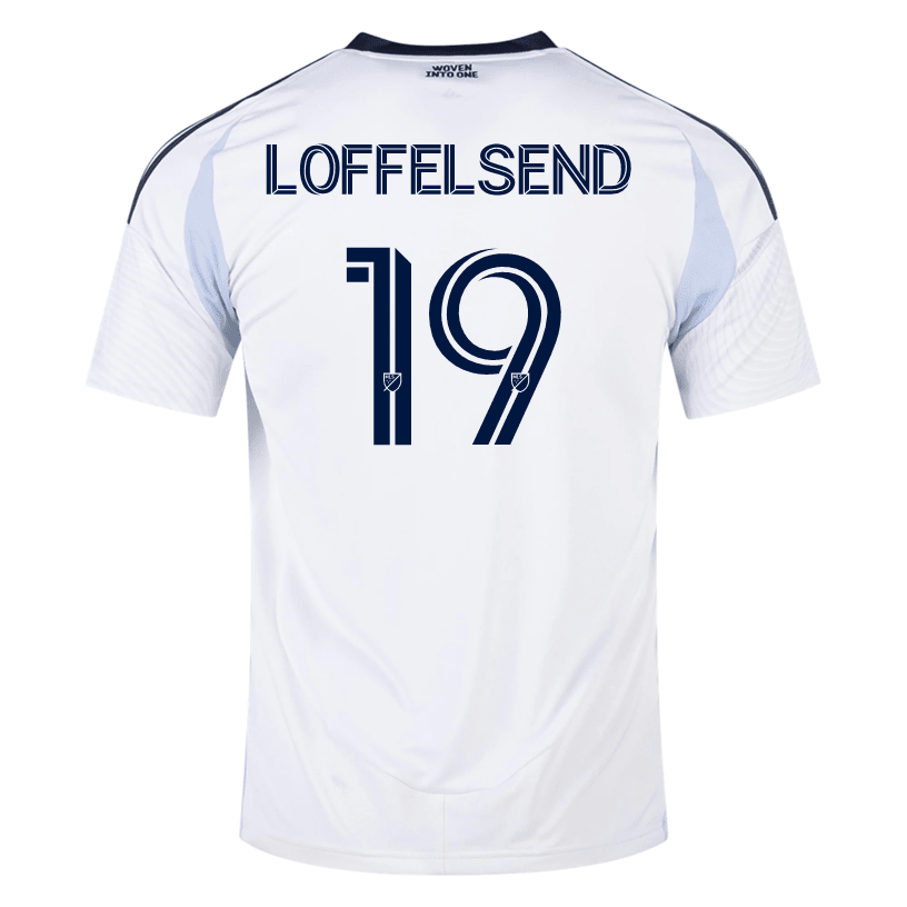 adidas Jasper Löffelsend San Diego FC Away Jersey 25/26 (White) | SoccerWearhouse