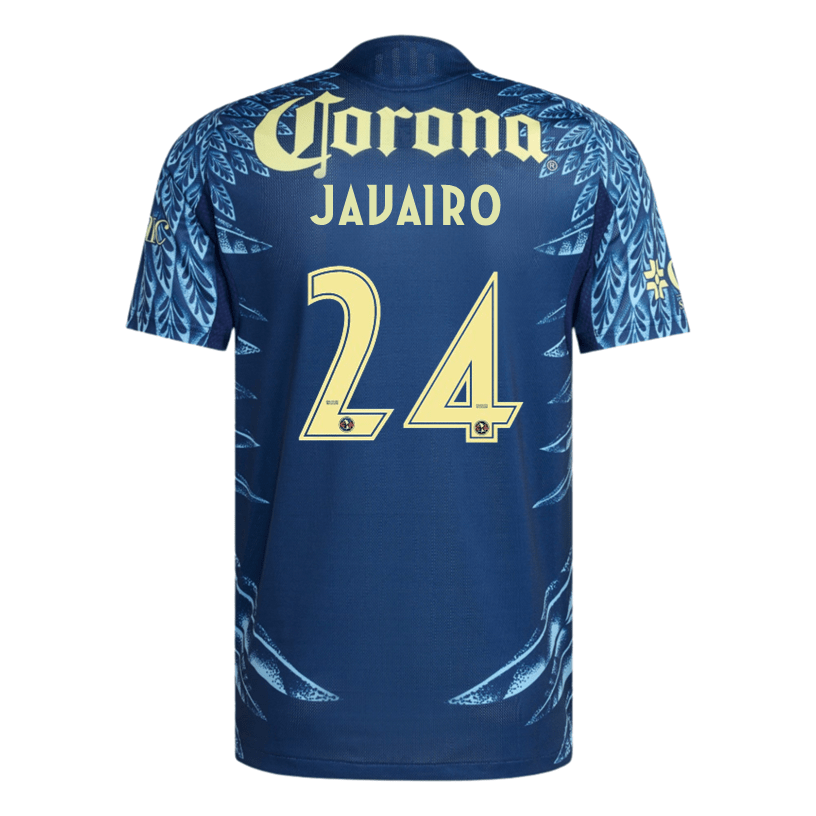 adidas Javairo Men's Club América 25/26 Authentic Away Jersey (Blue) | SoccerWearhouse