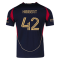 adidas Jayden Hibbert Atlanta United Authentic Home Jersey w/ MLS Patches 25/26 (Red/Black)