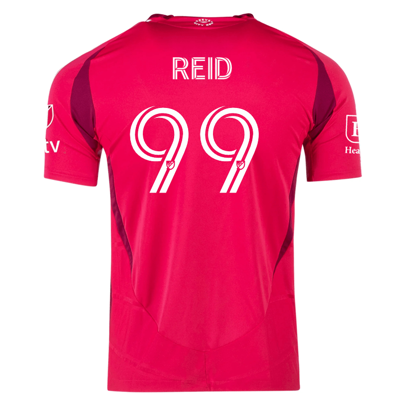 adidas Jayden Reid St. Louis FC Authentic Home Jersey 25/26 (Power Pink) | SoccerWearhouse