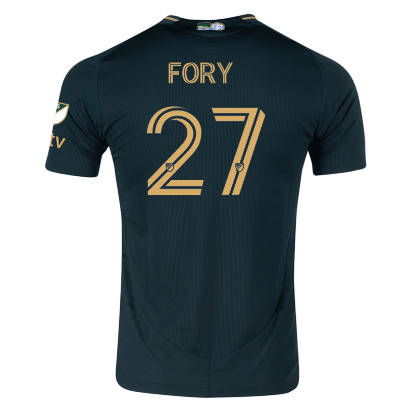 adidas Jimer Fory Portland Timbers Authentic Home Jersey w/ MLS & Apple Patch 25/26 (Green/Gold) | SoccerWearhouse