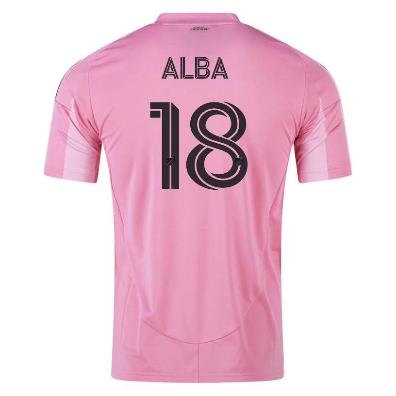 adidas Jordi Alba Inter Miami CF Home Jersey 25/26 (Easy Pink) | SoccerWearhouse