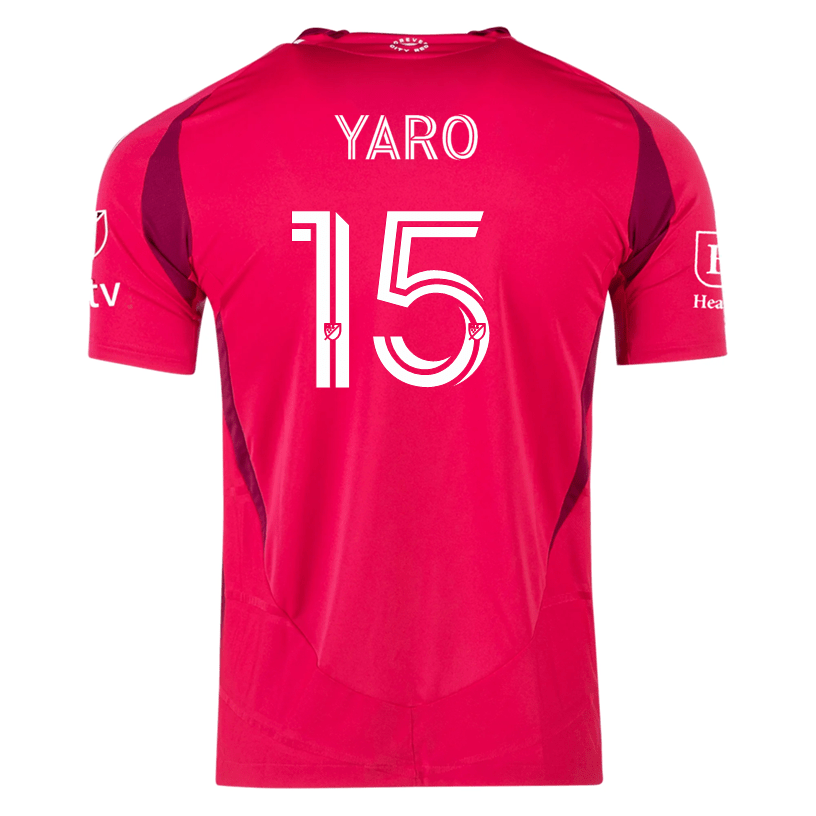 adidas Josh Yaro St. Louis FC Authentic Home Jersey 25/26 (Power Pink) | SoccerWearhouse