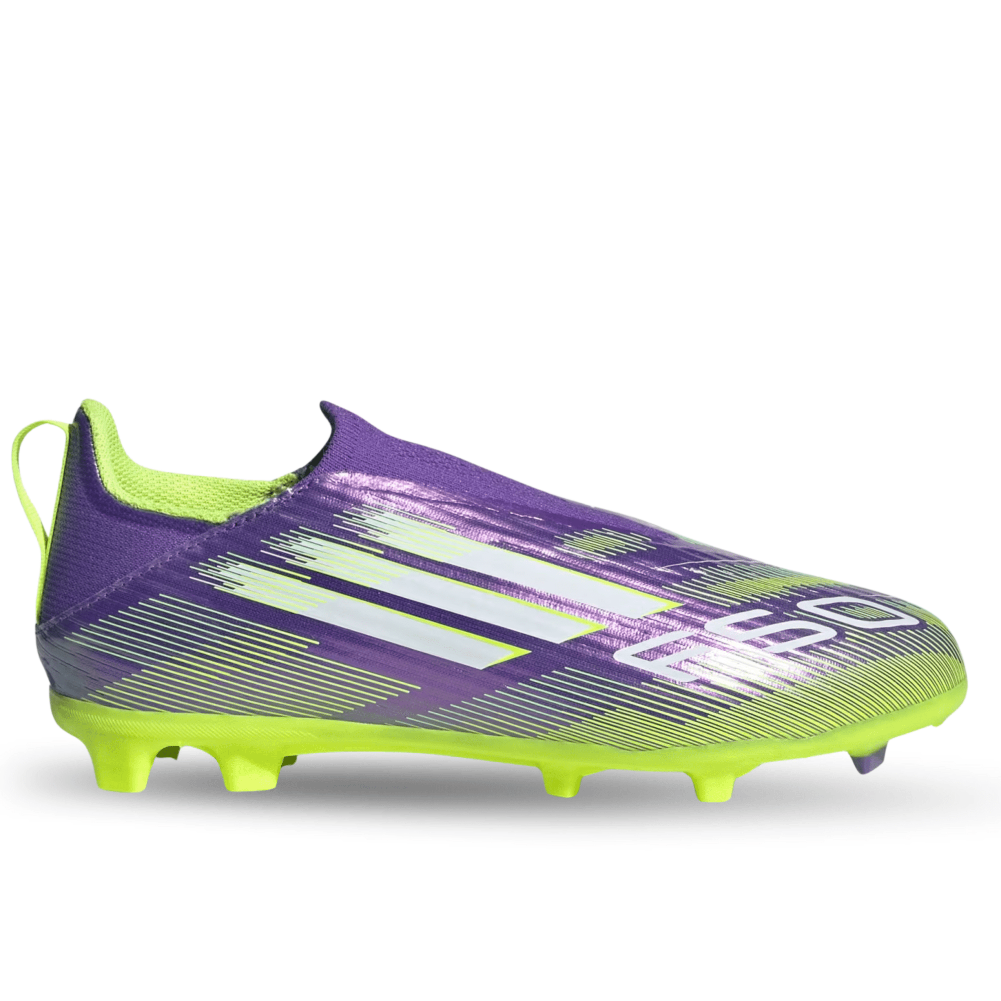 adidas Jr. F50 League Laceless Firm Ground/Multi Ground Soccer Shoes (