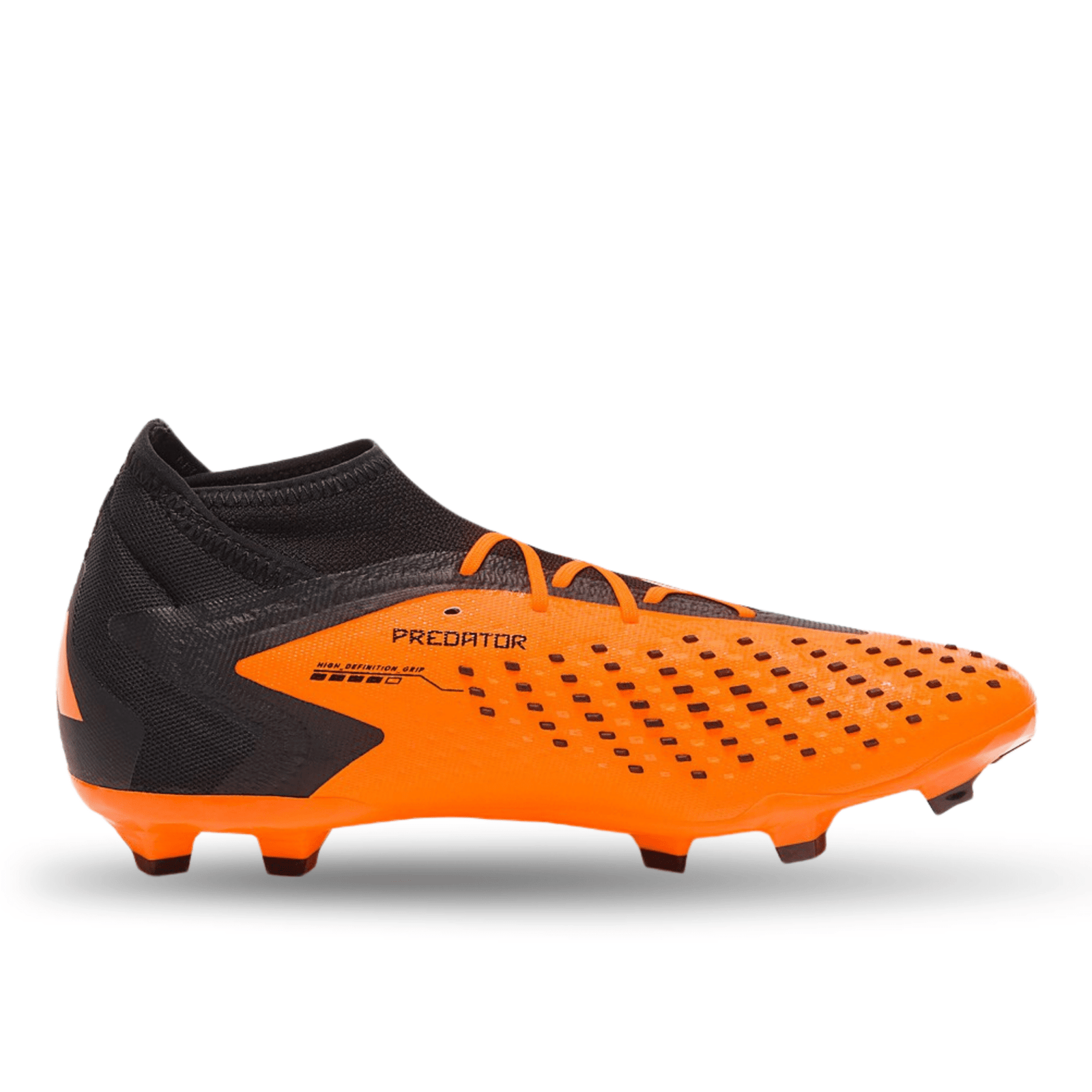 adidas Jr. Predator Accuracy.1 FG Soccer Cleats (Solar Orange/Black) | SoccerWearhouse