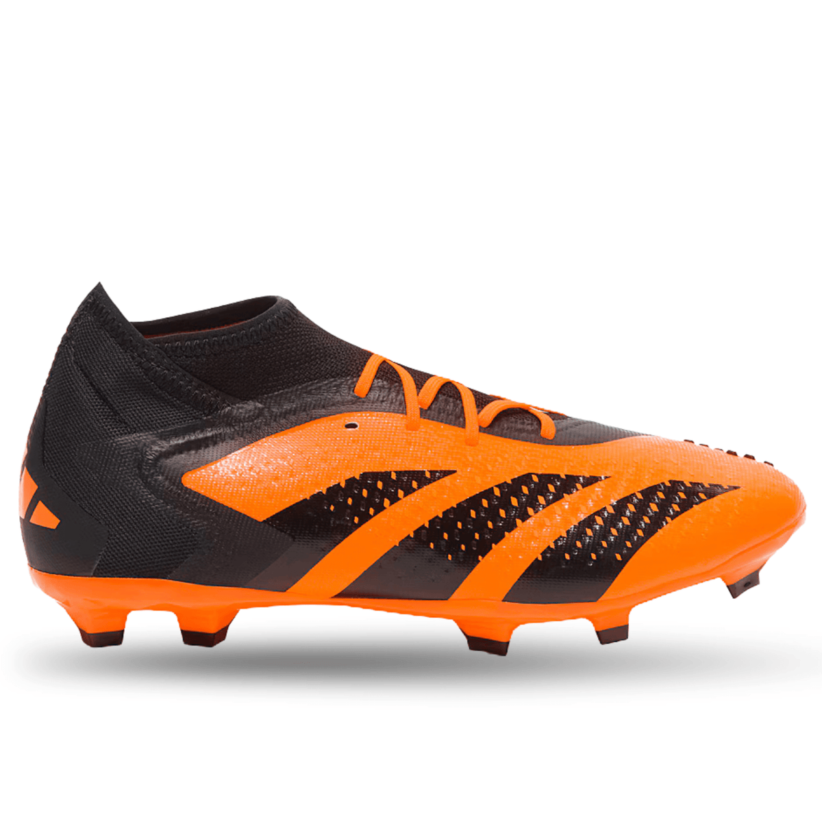adidas Jr. Predator Accuracy.1 FG Soccer Cleats (Solar Orange/Black) | SoccerWearhouse