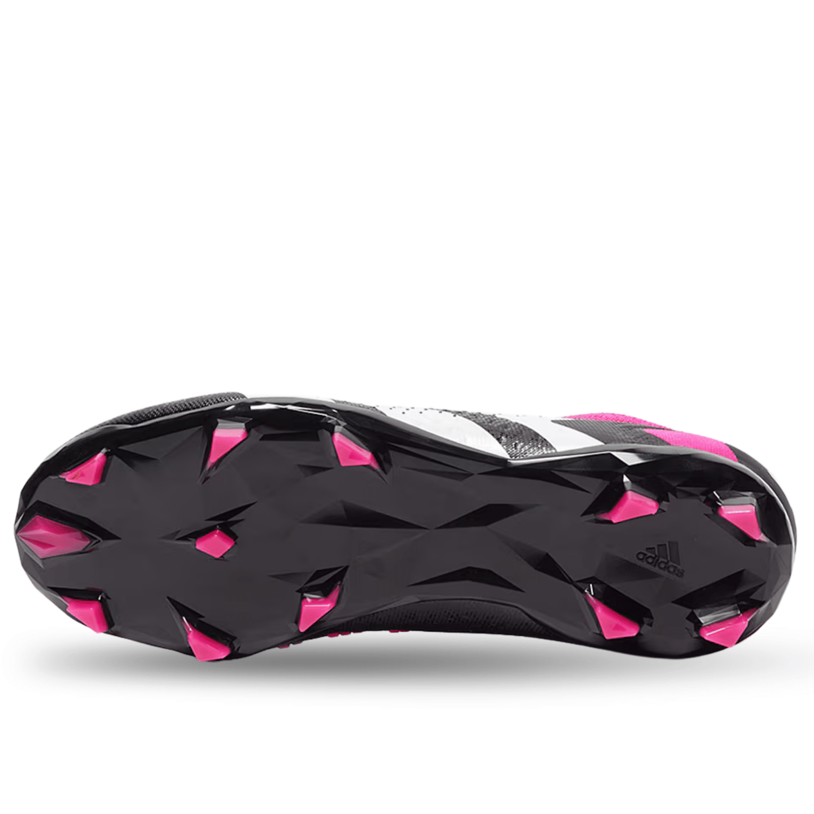 adidas Jr. Predator Accuracy.1 Firm Ground Soccer Cleats (Core Black/Team Shock Pink) | SoccerWearhouse