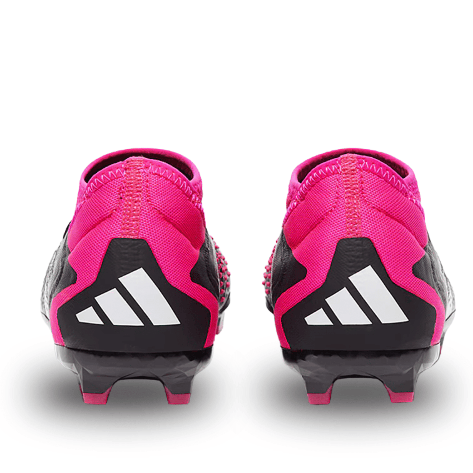 adidas Jr. Predator Accuracy.1 Firm Ground Soccer Cleats (Core Black/Team Shock Pink) | SoccerWearhouse