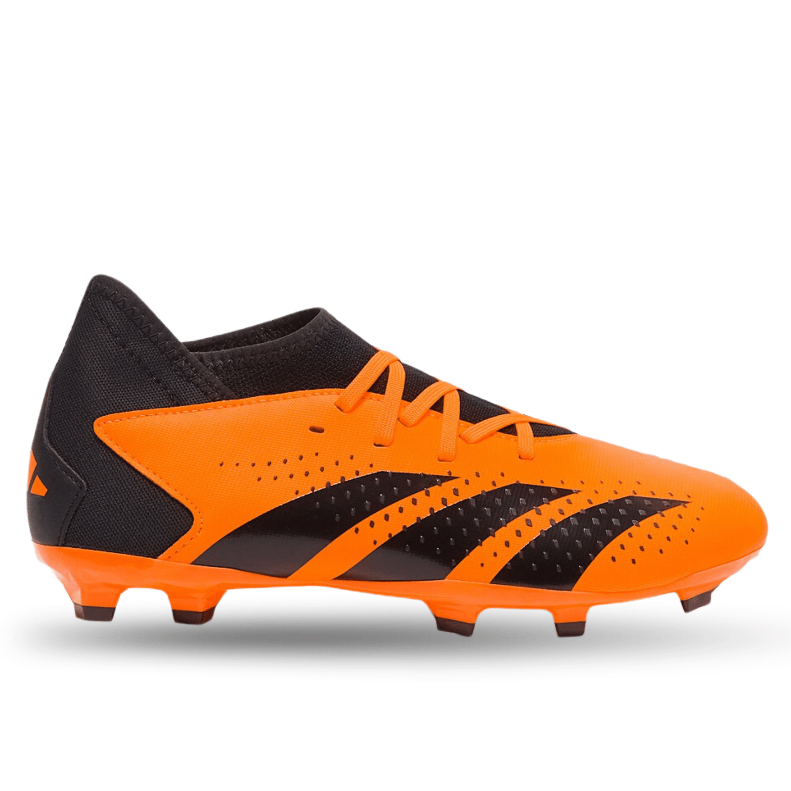 adidas Jr. Predator Accuracy.3 FG Soccer Cleats (Team Solar Orange/Black) | SoccerWearhouse