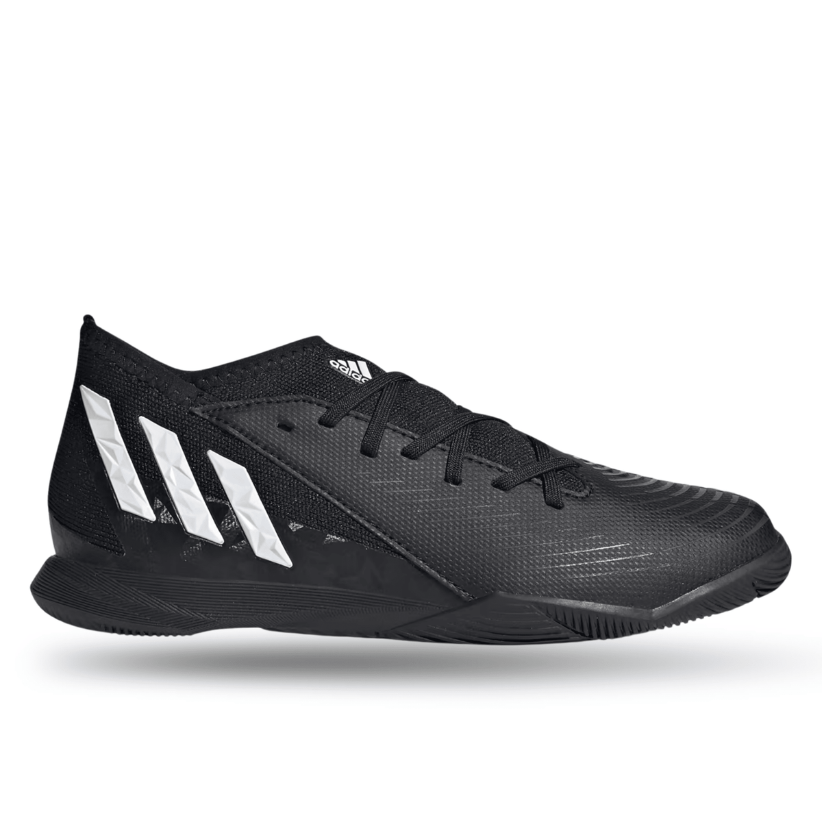 adidas Jr. Predator Edge .3 Indoor Soccer Shoes (Core Black) | SoccerWearhouse