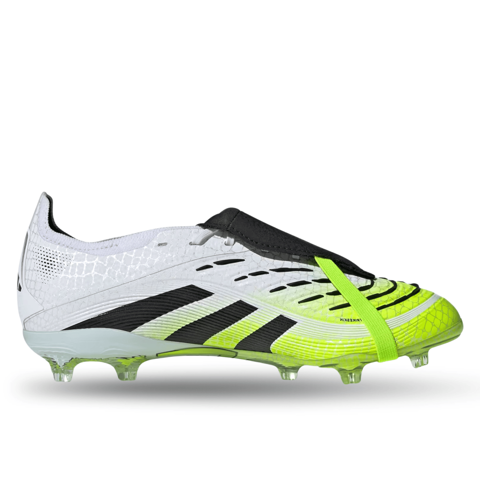 adidas Jr. Predator Elite FG Soccer Cleats (White/Lucid Lemon) | SoccerWearhouse