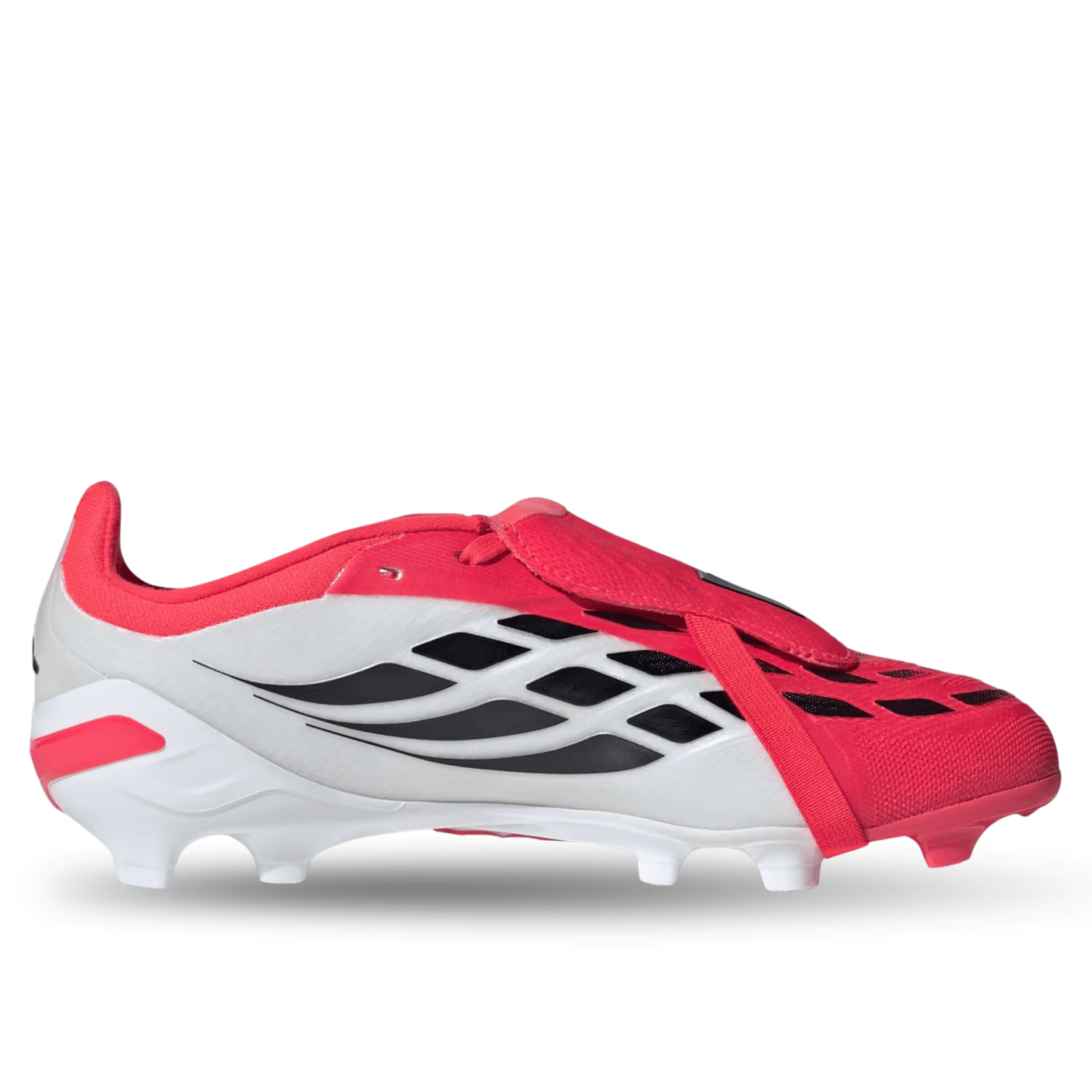 adidas Jr. Predator Elite FT Firm Ground Soccer Cleats (Lucid Red/Black/White) | SoccerWearhouse