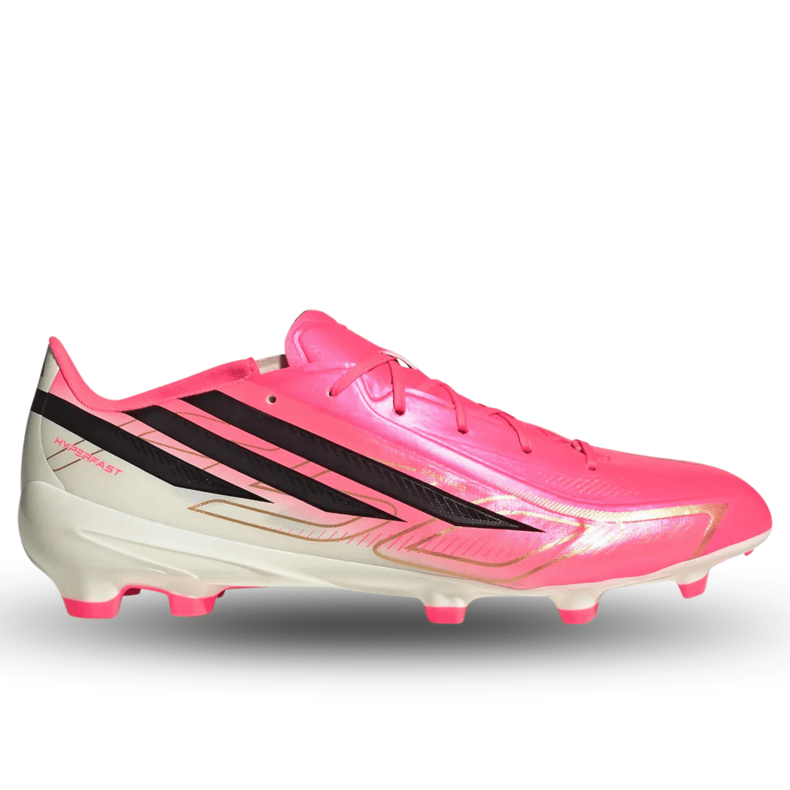 adidas Jr. Predator League FT FG Soccer Cleats (White/Black/Pink) | SoccerWearhouse