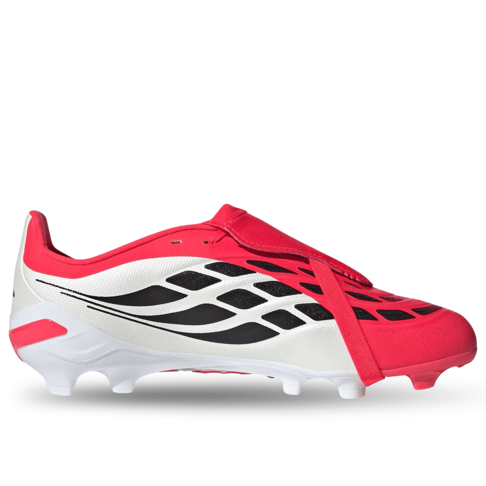 adidas Jr. Predator League FT Firm Ground Soccer Cleats (Lucid Red/Black/White) | SoccerWearhouse