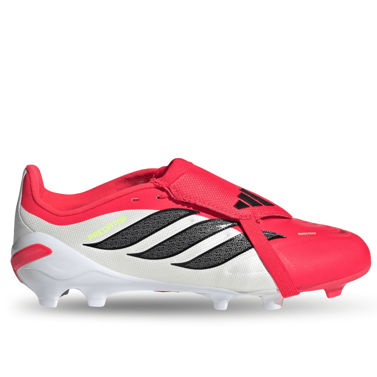 adidas Jr. Predator League FT Firm Ground Soccer Cleats (Lucid Red/Black/White) | SoccerWearhouse