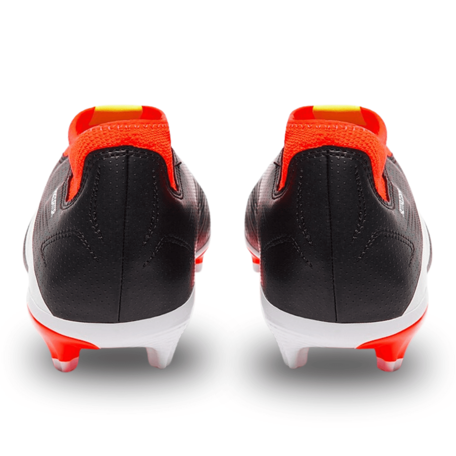 adidas Jr. Predator League Laceless Firm Ground Soccer Cleats (Core Black/White/Solar Red) | SoccerWearhouse