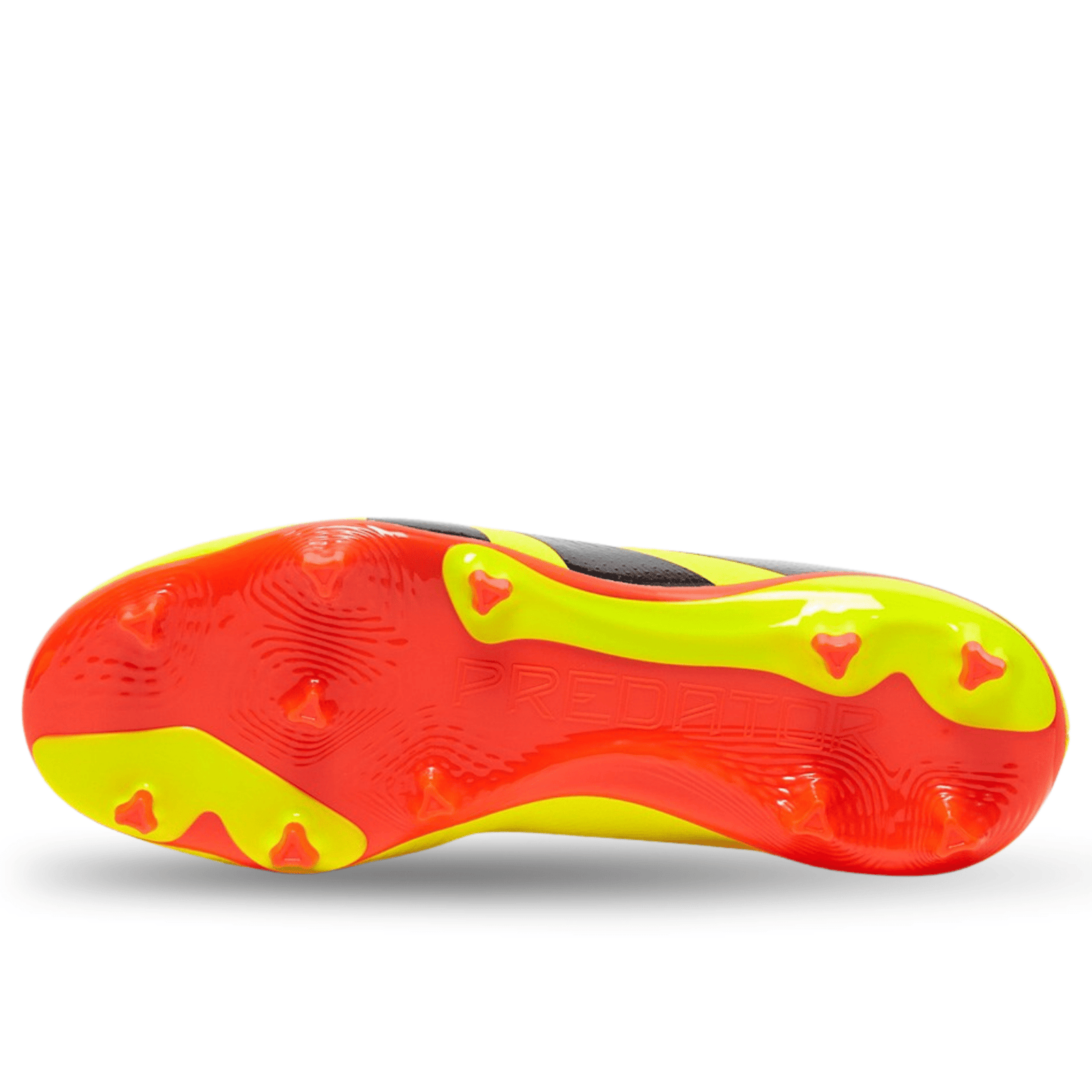 adidas Jr. Predator League LL FG Soccer Cleats (Solar Yellow/Black/Solar Red) | SoccerWearhouse