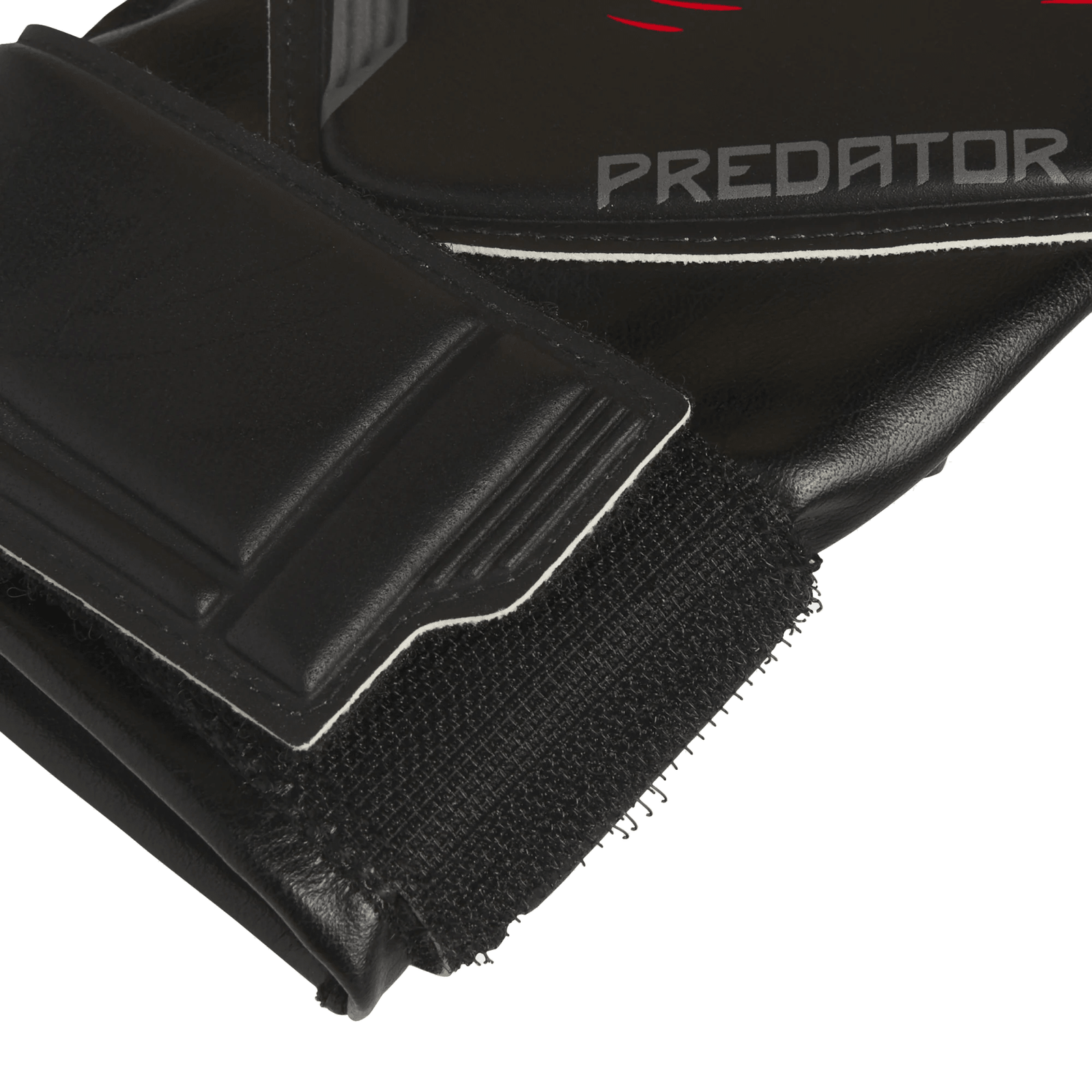 adidas Jr. Predator Training Goalkeeper Glove (Black/Lucid Red) | SoccerWearhouse