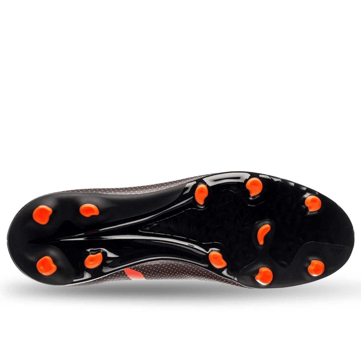 adidas Jr. X 17.3 FG Soccer Cleats (Black/Solar Red) | SoccerWearhouse