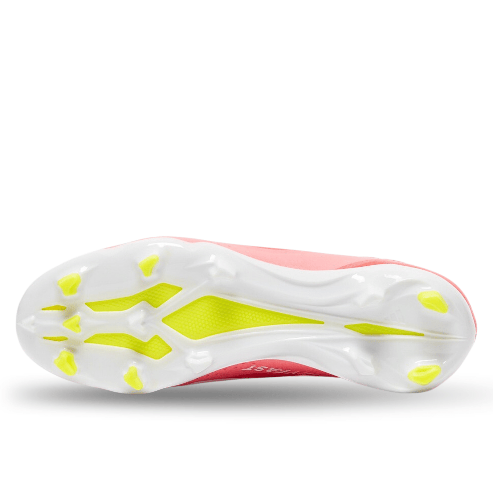 adidas Jr. X Crazyfast League LL FG Soccer Cleats (Solar Red/White/Solar Yellow) | SoccerWearhouse