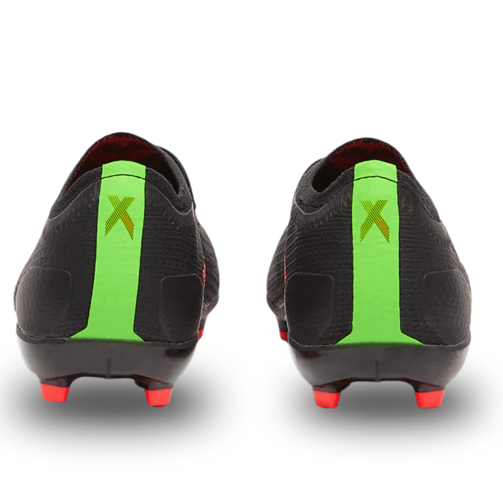adidas Jr. X Speedportal.1 Firm Ground Soccer Cleats (Core Black/Solar Red/Solar Yellow) | SoccerWearhouse