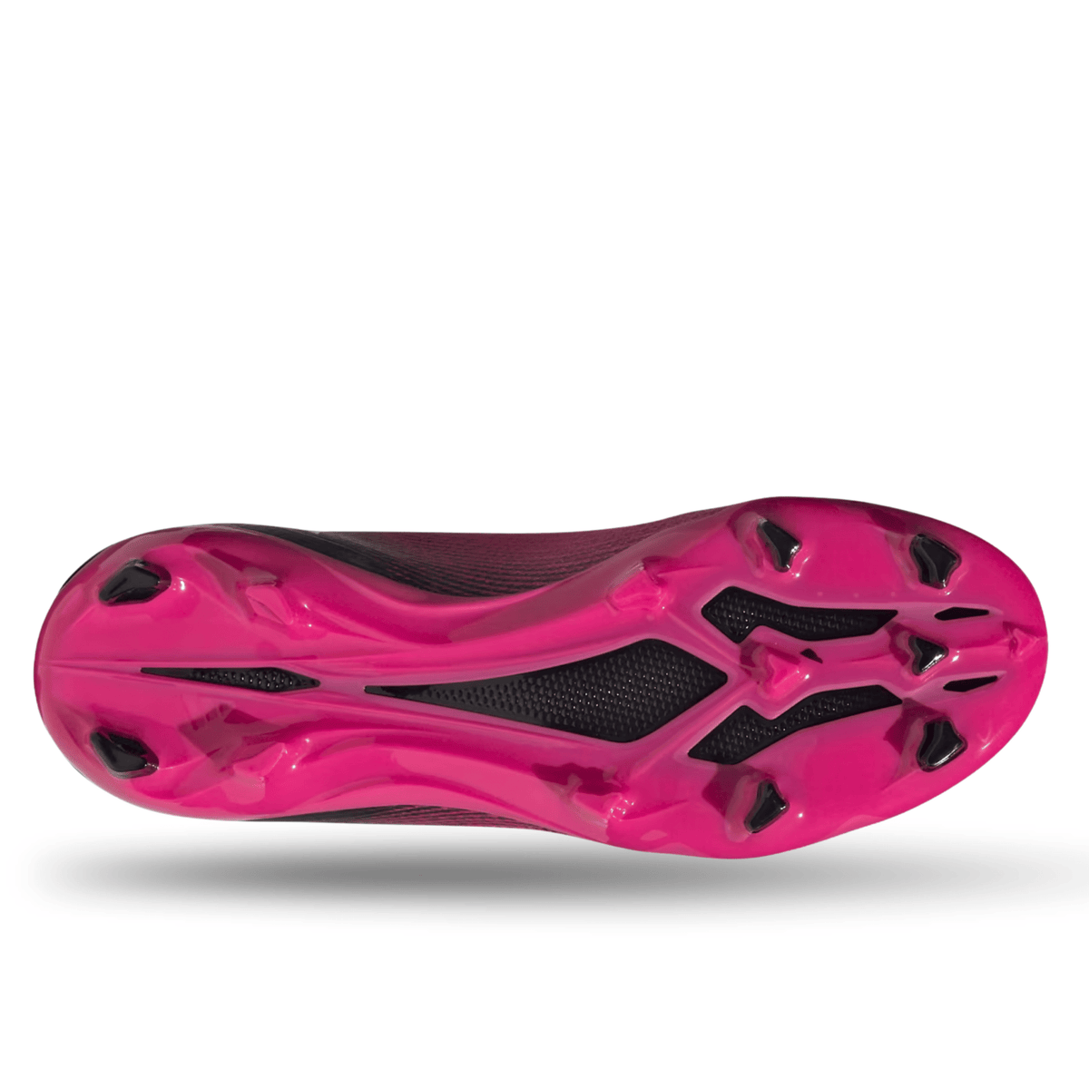 adidas Jr. X Speedportal.1 Firm Ground Soccer Cleats (Team Shock Pink/Black) | SoccerWearhouse