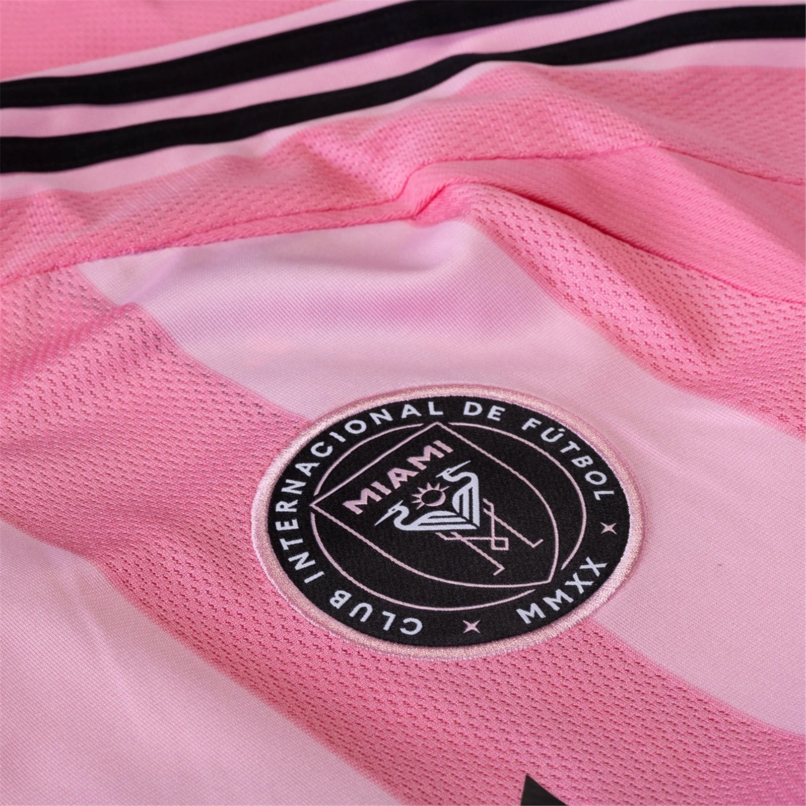 adidas Julian Gressel Inter Miami CF Authentic Home Jersey 25/26 w/ MLS Patches + Sponsor (Easy Pink) | SoccerWearhouse