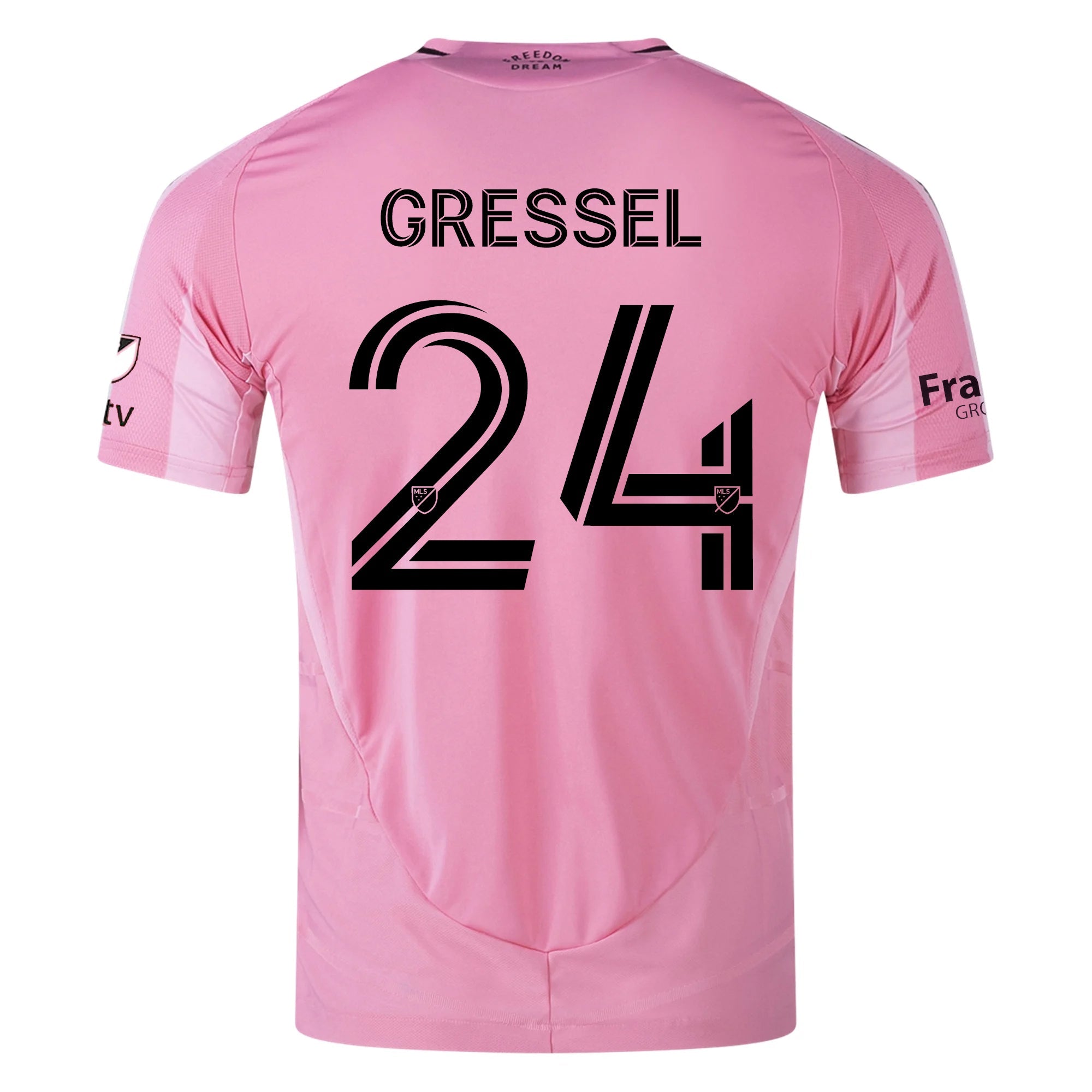 adidas Julian Gressel Inter Miami CF Authentic Home Jersey 25/26 w/ ML