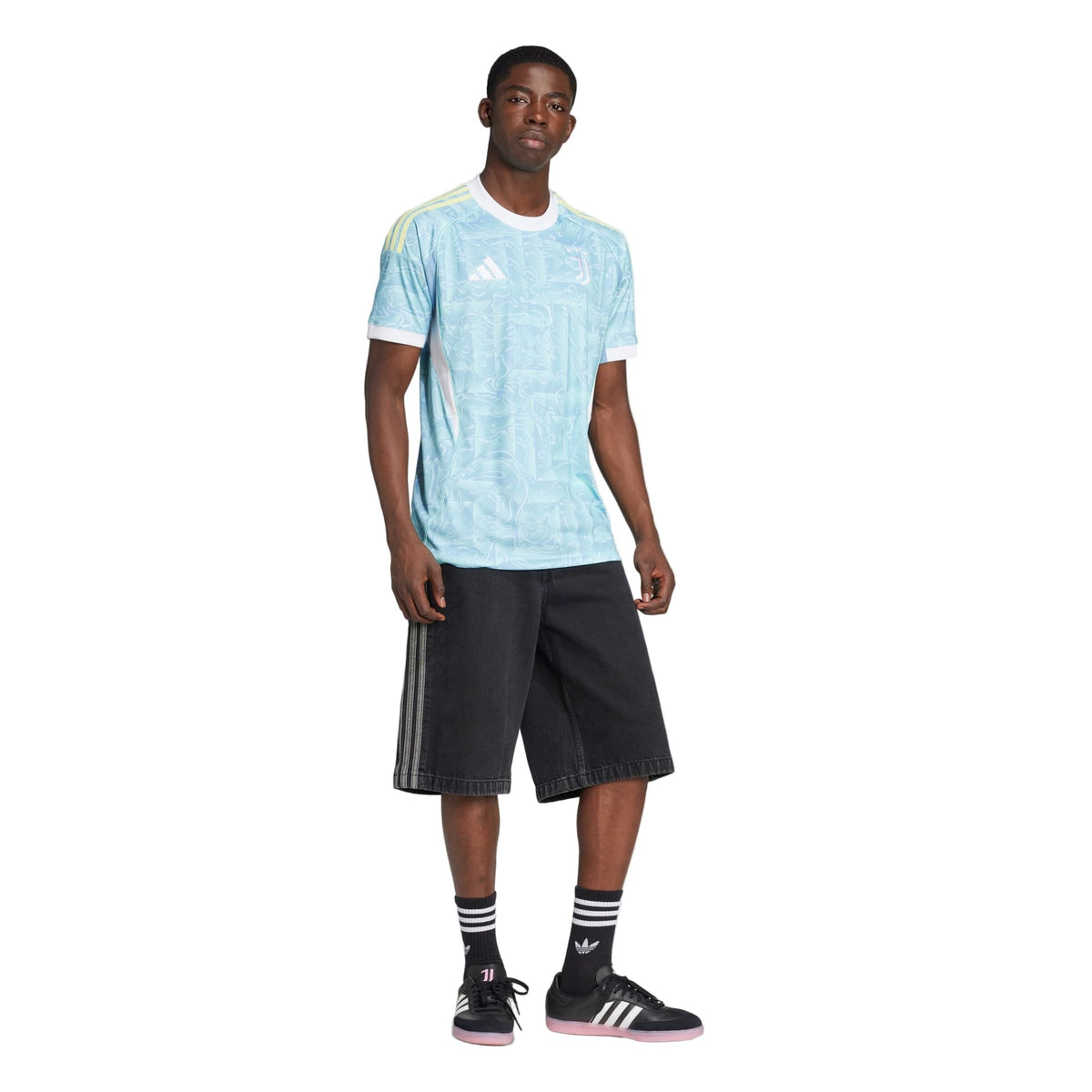 adidas Juventus 25/26 Away Jersey (Ash Blue) | SoccerWearhouse