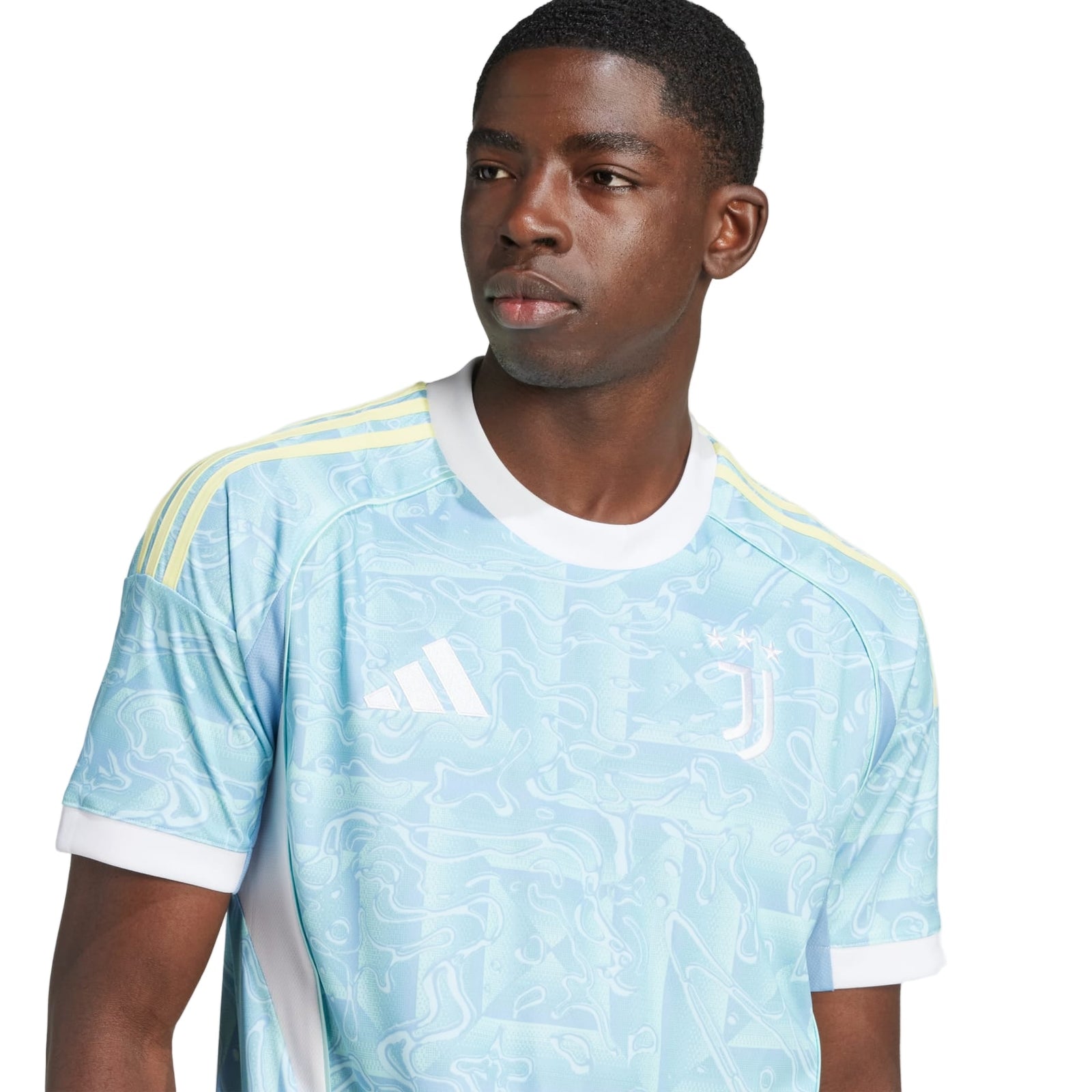 adidas Juventus 25/26 Away Jersey (Ash Blue) | SoccerWearhouse