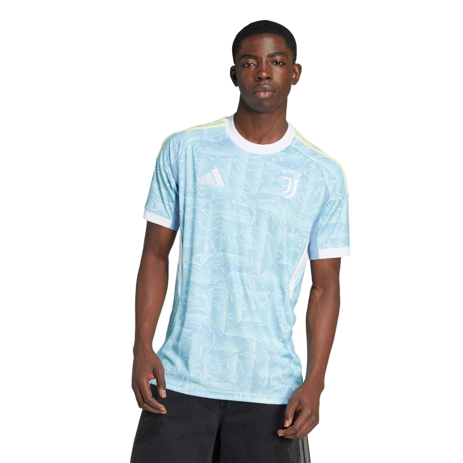 adidas Juventus 25/26 Away Jersey (Ash Blue) | SoccerWearhouse