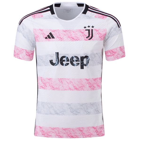 adidas Juventus Authentic Away Jersey 23/24 (White) | SoccerWearhouse