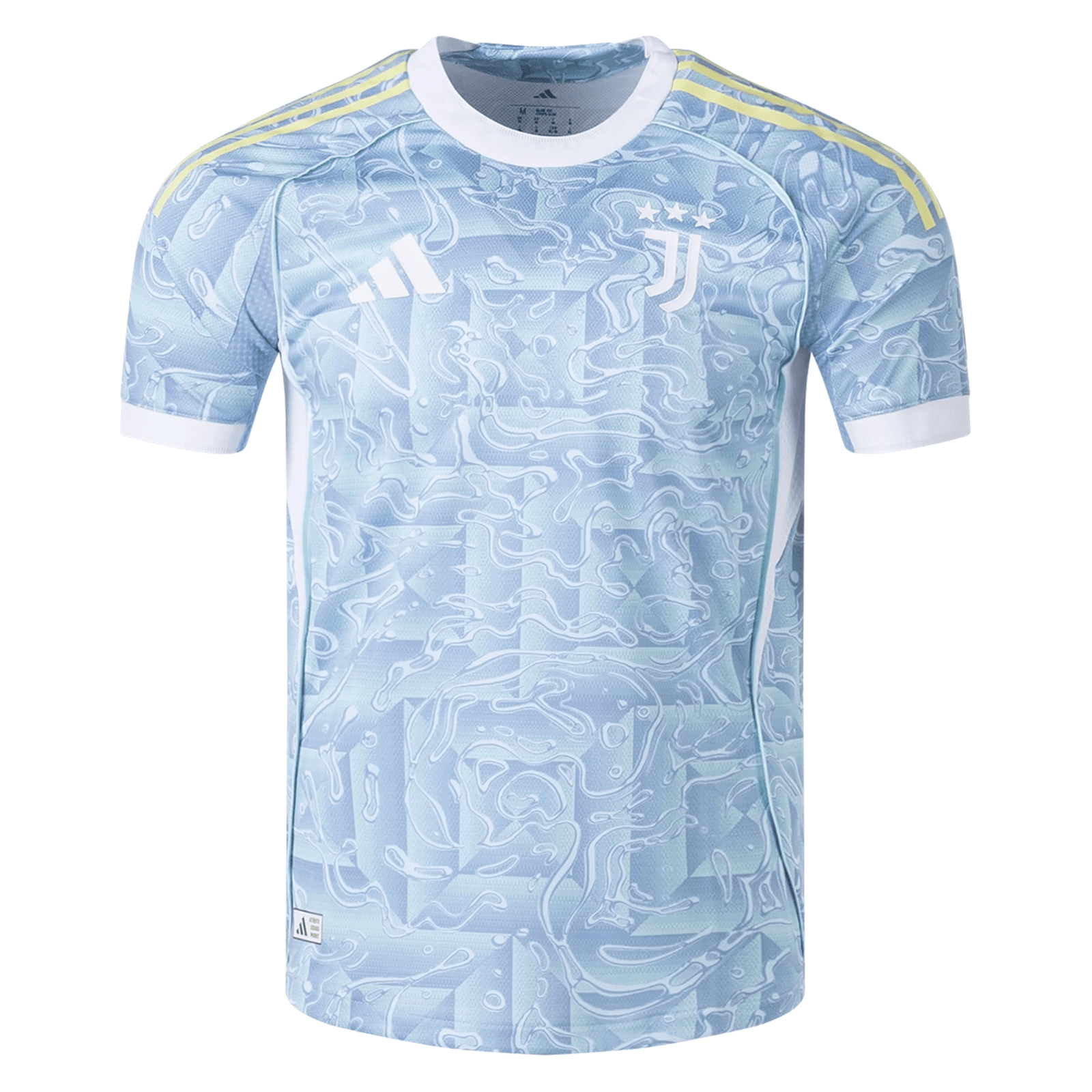 adidas Juventus Authentic Away Jersey 25/26 (Ash Blue) | SoccerWearhouse