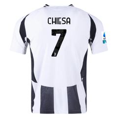 adidas Juventus Authentic Federico Chiesa Home Jersey w/ Serie A Patch