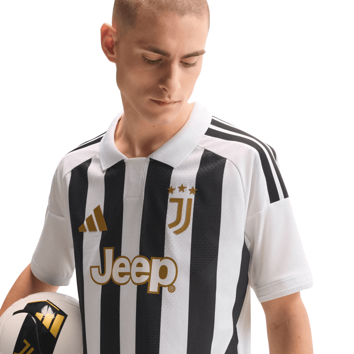 adidas Juventus Authentic Home Jersey 26/27 (Black/White) | SoccerWearhouse