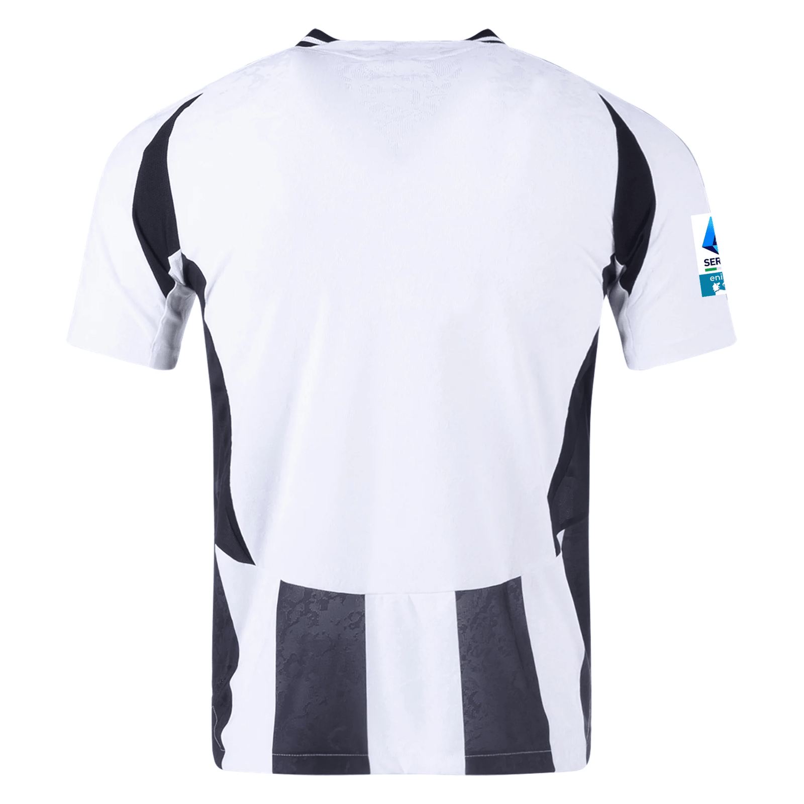 adidas Juventus Authentic Dušan Vlahović Home Jersey w/ Serie A Patch 24/25 (White/Black) | SoccerWearhouse