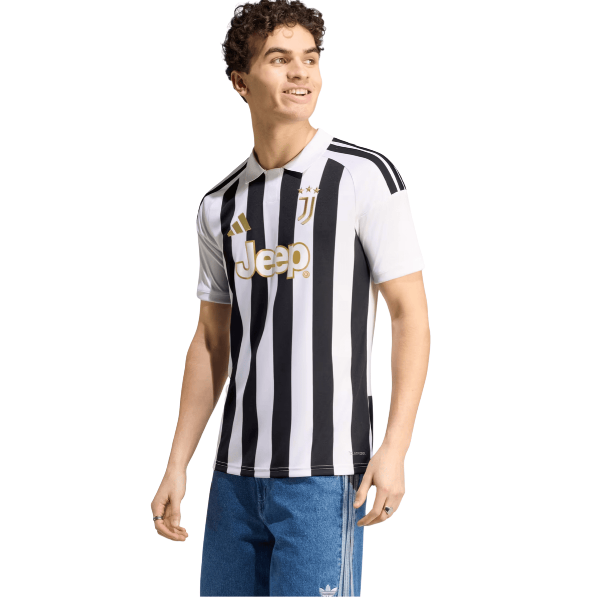 adidas Juventus Home Jersey 26/27 (Black/White) | SoccerWearhouse