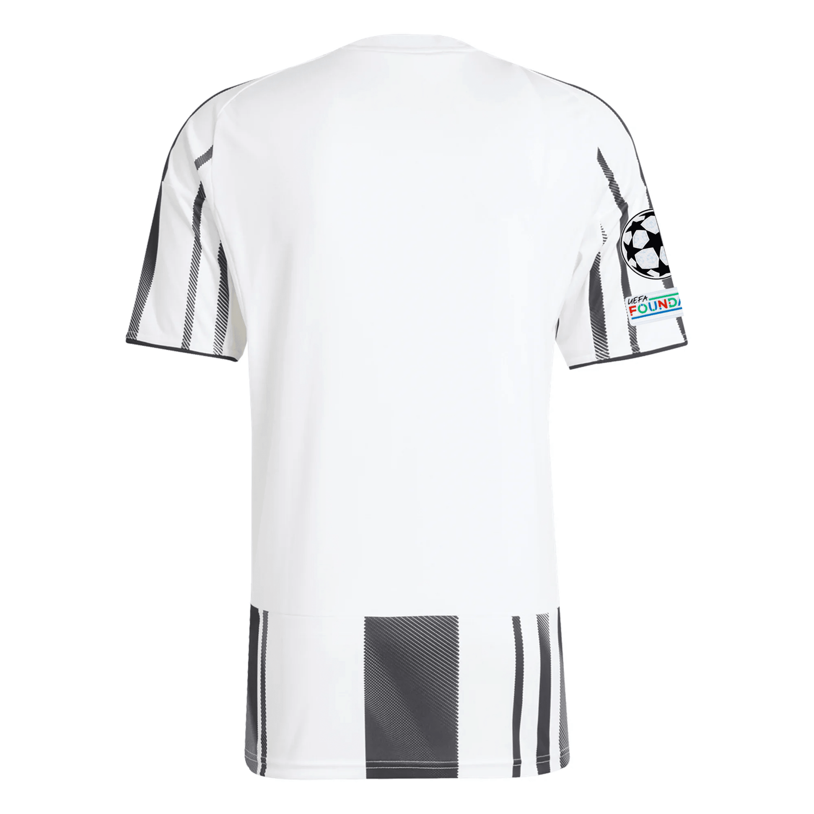 adidas Juventus Home Jersey w/ Champions League Patches 25/26 (White/Black/Pink) | SoccerWearhouse