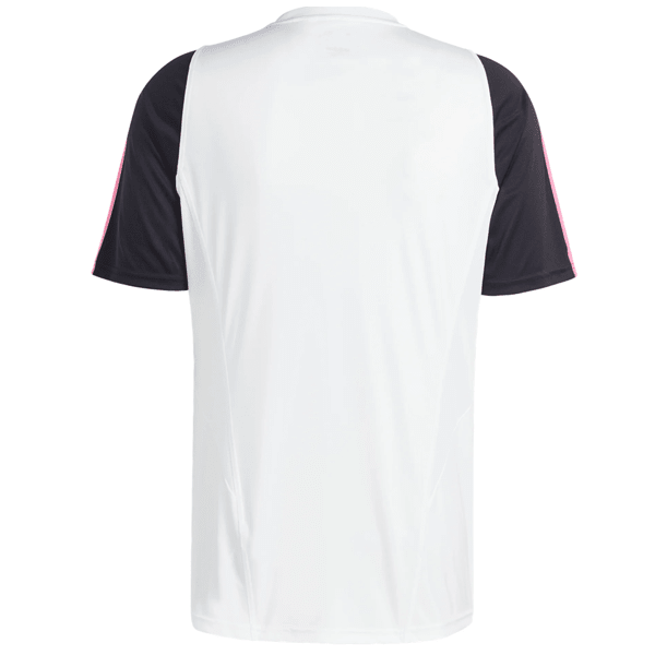 adidas Juventus Training Jersey 23/24 (White/Black/Pink) | SoccerWearhouse