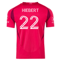 adidas Kyle Hiebert St. Louis FC Authentic Home Jersey 25/26 (Power Pink)