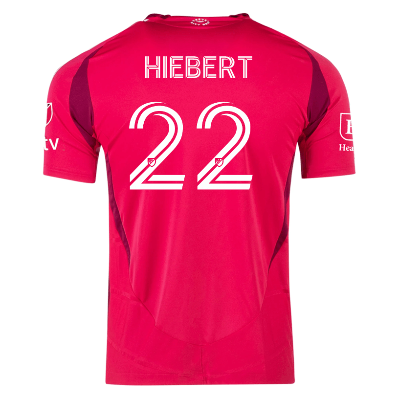 adidas Kyle Hiebert St. Louis FC Authentic Home Jersey 25/26 (Power Pink) | SoccerWearhouse