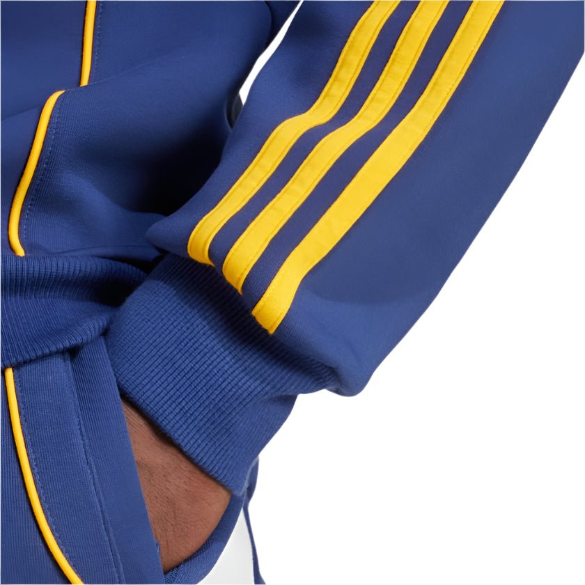 adidas LA Galaxy 25/26 Travel Hoodie (Dark Blue) | SoccerWearhouse