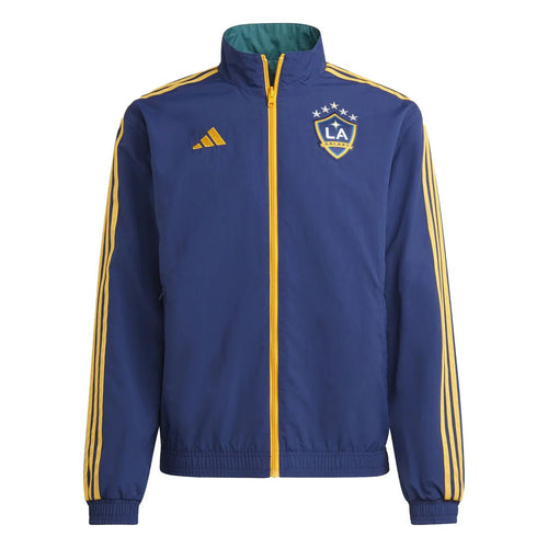 Chaqueta adidas LA Galaxy Anthem Reversible (Azul marino/Verde/Multi) - M