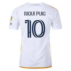 adidas LA Galaxy Riqui Puig Home Jersey w/ MLS + Apple TV Patches 24/2