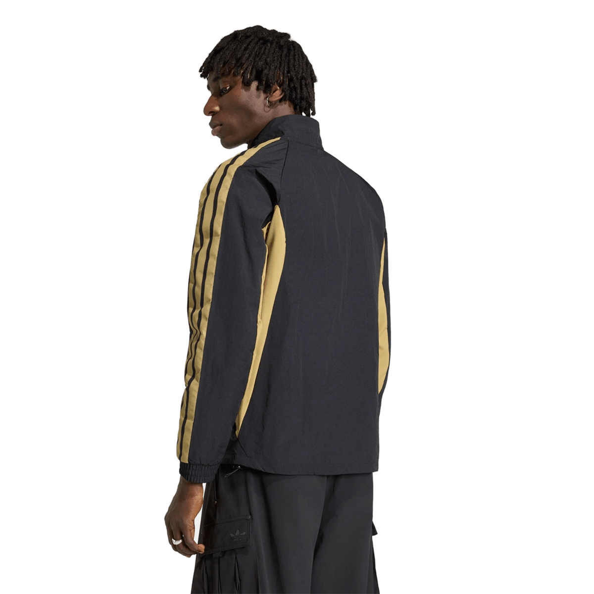 adidas LAFC Anthem Jacket 26/27 (Black/Gold) | SoccerWearhouse