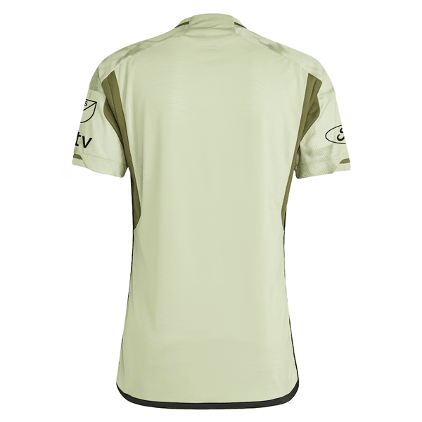 adidas LAFC Authentic Away Jersey w/ MLS + Apple TV + Ford Patches 24/25 (Magic Lime) | SoccerWearhouse