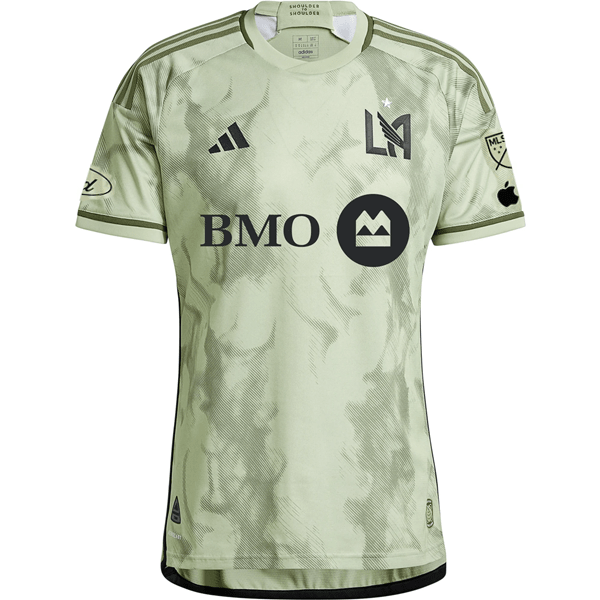 adidas LAFC Authentic Timothy Tillman Away Jersey w/ MLS + Apple TV + Ford Patches 24/25 (Magic Lime) | SoccerWearhouse