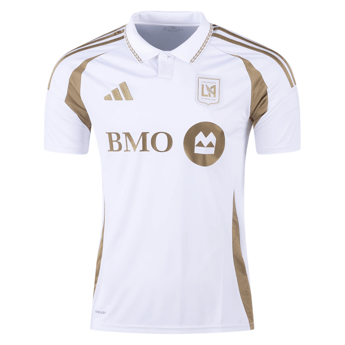 adidas LAFC Away Jersey 25/26 (White/Gold) | SoccerWearhouse