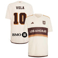 adidas LAFC Carlos Vela Third Jersey 24/25 (Linen/Dark Brown)