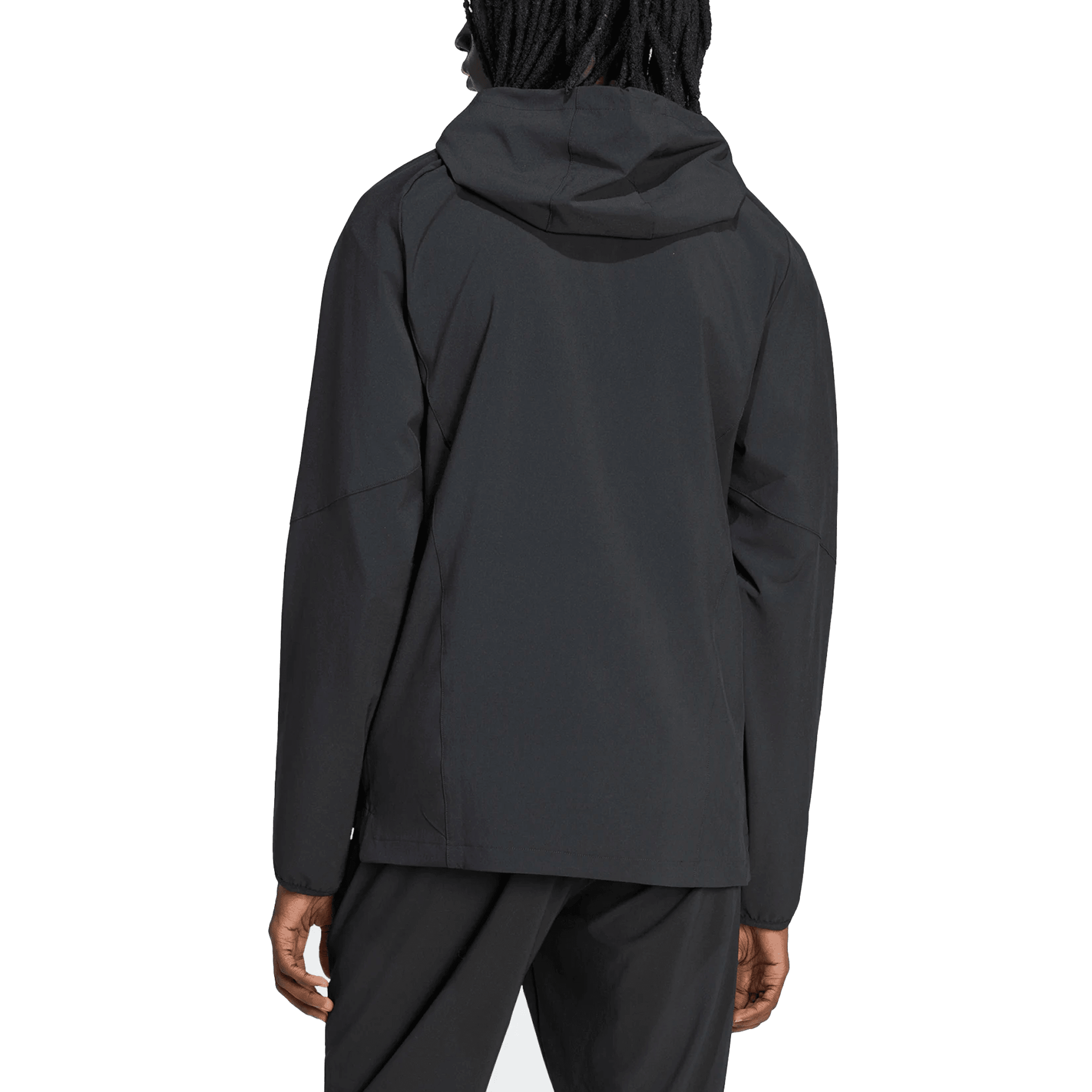 adidas LAFC Travel Full Zip Windbreaker Jacket 25/26 (Black/Khaki)